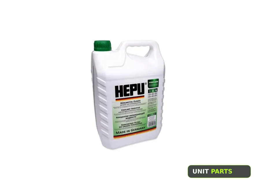 HEPU P999-GRN-005 Антифриз [зелёный] 5л. концентрат /made in Germany/