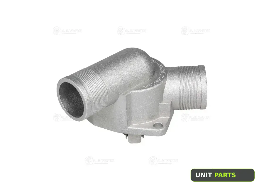 LUZAR LT010892 Термостат с ниж. крышкой для а/м ВАЗ 2110-15, 2170 (зимний, 92C) LT010892