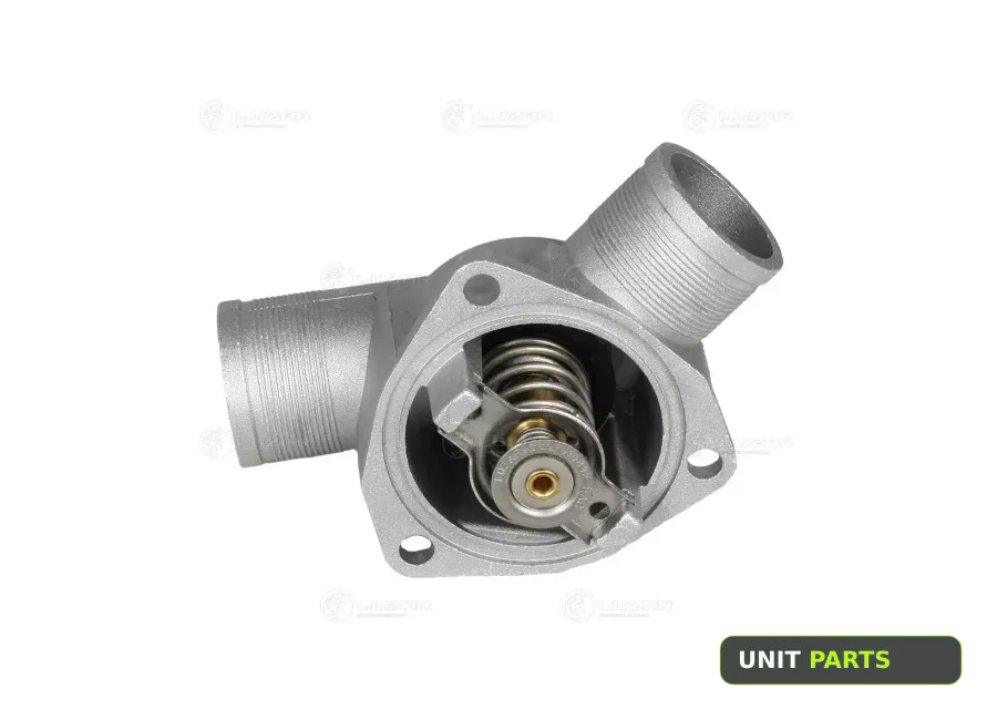 LUZAR LT010892 Термостат с ниж. крышкой для а/м ВАЗ 2110-15, 2170 (зимний, 92C) LT010892