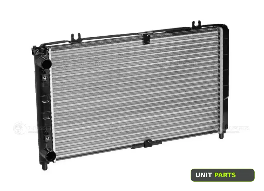 LUZAR LRc01272b Радиатор охл.алюм.несборный  Приора-Panasonic LRc01272b
