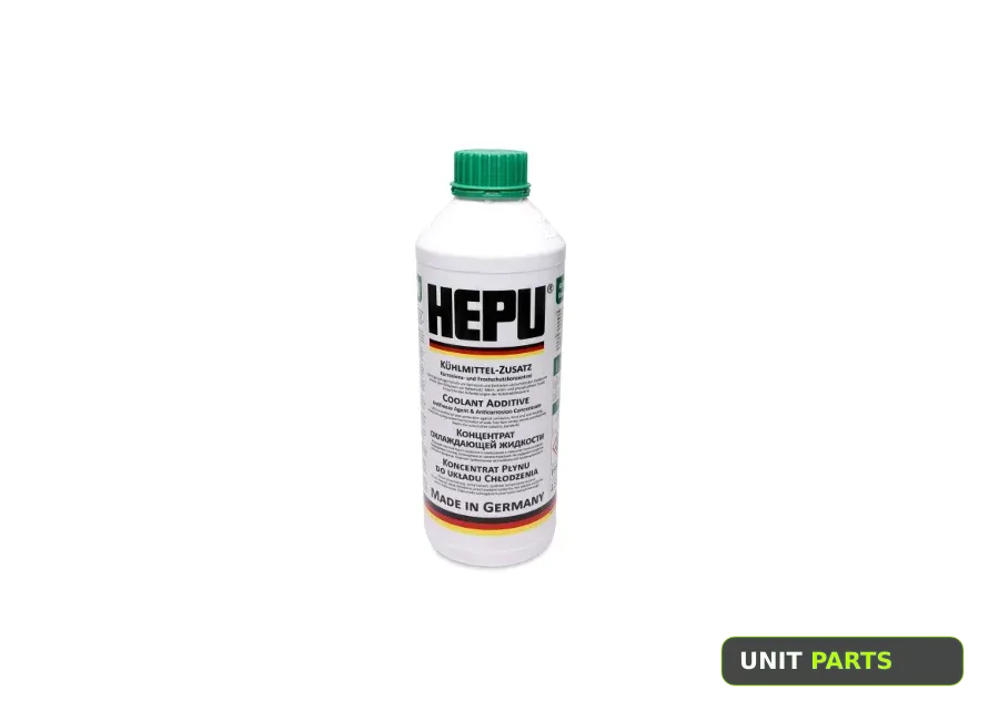 HEPU P999-GRN Антифриз [зелёный] 1,5л. концентрат /made in Germany/