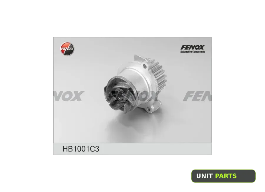FENOX HB1001C3 Помпа, водяной насос ВАЗ 2108 НВ1001 HB1001 C3 FENOX HB1001C3