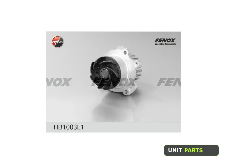 FENOX HB1003L1 Помпа, водяной насос ВАЗ 2112 (вод.насос) FENOX НВ 1003L1 FENOX HB1003 L1