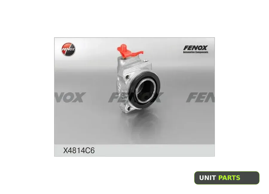 FENOX X4814C6 Цилиндр колесный с фикс и пружиной алюм. корп. левый/внеш. ВАЗ 2101-2107 X4814C6