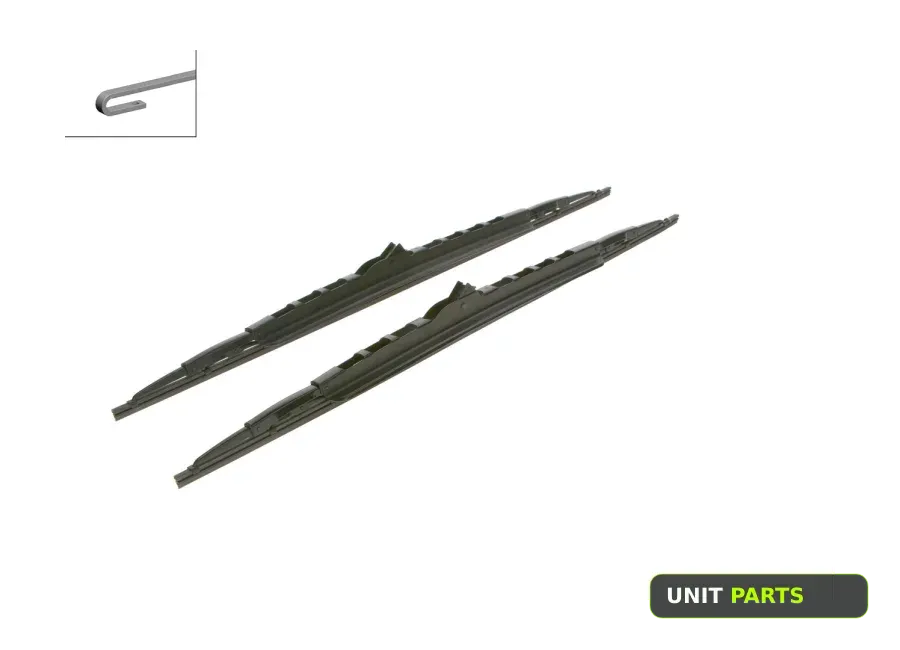 BOSCH 3397005046 Стеклоочиститель Twin Spoiler 680mm/680mm ком/кт