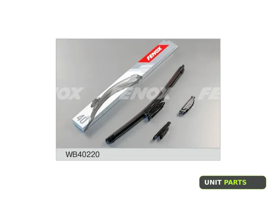 FENOX WB40220 Щетка стеклоочистителя 40 см (16") бескаркасная