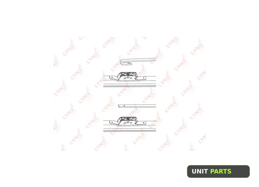 LYNXauto LW400 Щетка стеклоочистителя зимняя 400 мм каркасная 1 шт LYNXauto Winter Wiper Blade LW400