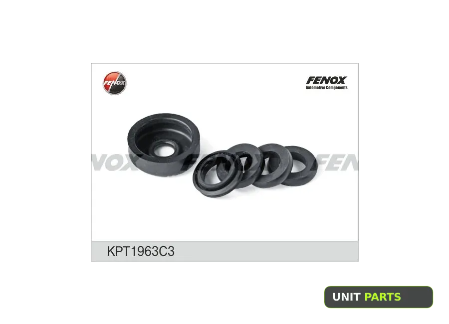 FENOX KPT1963C3 Ремкомплект главн торм цилиндра рез. EPDM ВАЗ 2101-2107, 2121 KPT1963C3