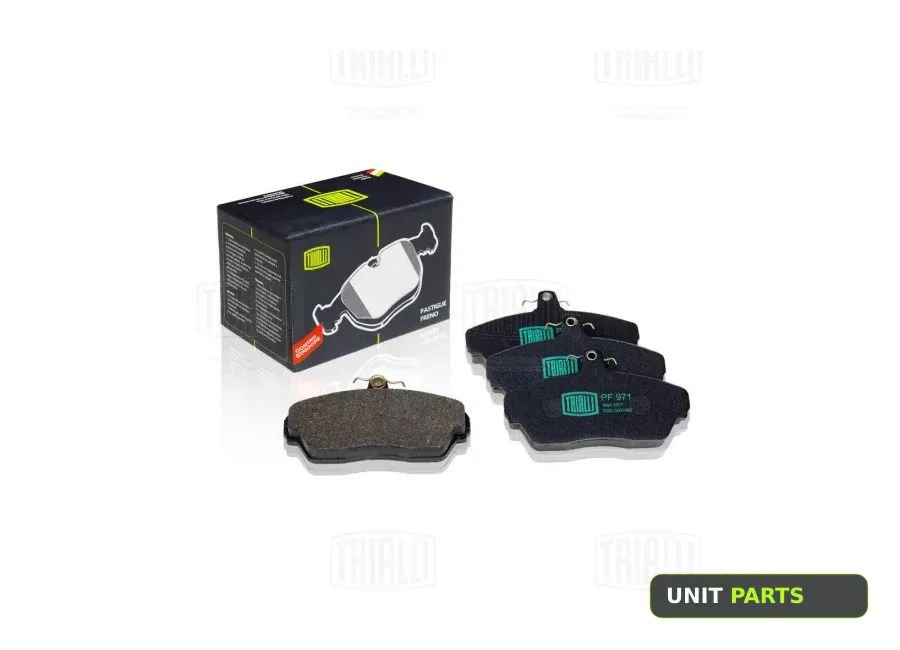 TRIALLI PF971 Колодки тормозные передние ГАЗ 3302 PF971