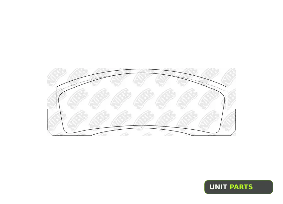 NIBK PN0230 Колодки тормозные дисковые CHEVROLET NIVA 2002> PN0230