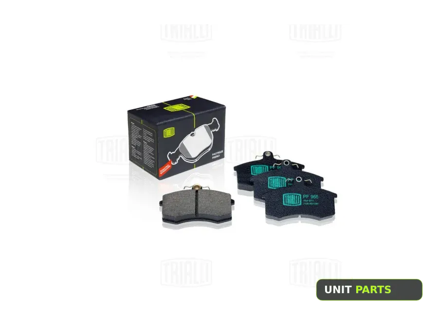 TRIALLI PF965 Колодки тормозные передние ВАЗ 2108 PF965