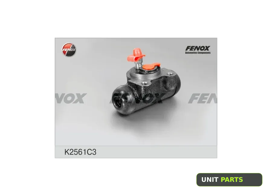 FENOX K2561C3 Цилиндр тормозной колесный, чугун; задний, d= 25 мм.