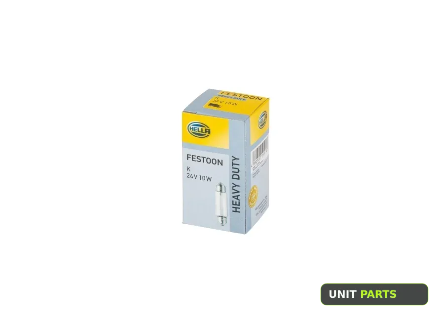 HELLA 8GM002091-251 Лампа накаливания 24 V / 10 W C10W