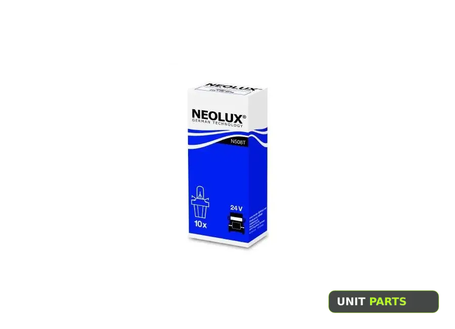 NEOLUX N508T 24V 1,2W Лампа Standart 1шт Складная картонная коробка