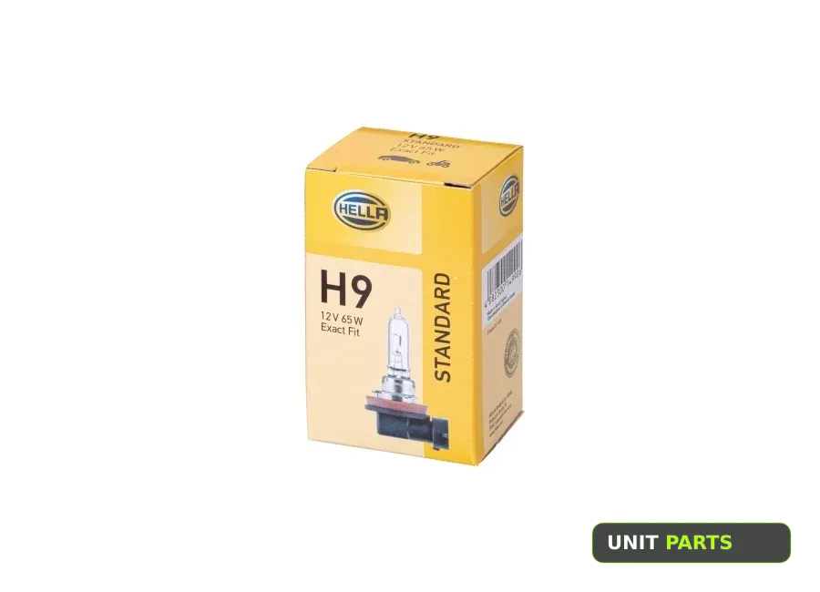 HELLA 8GH008357-001 Лампа 12V H9 65W HELLA Standart 1 шт. картон 8GH008357-001