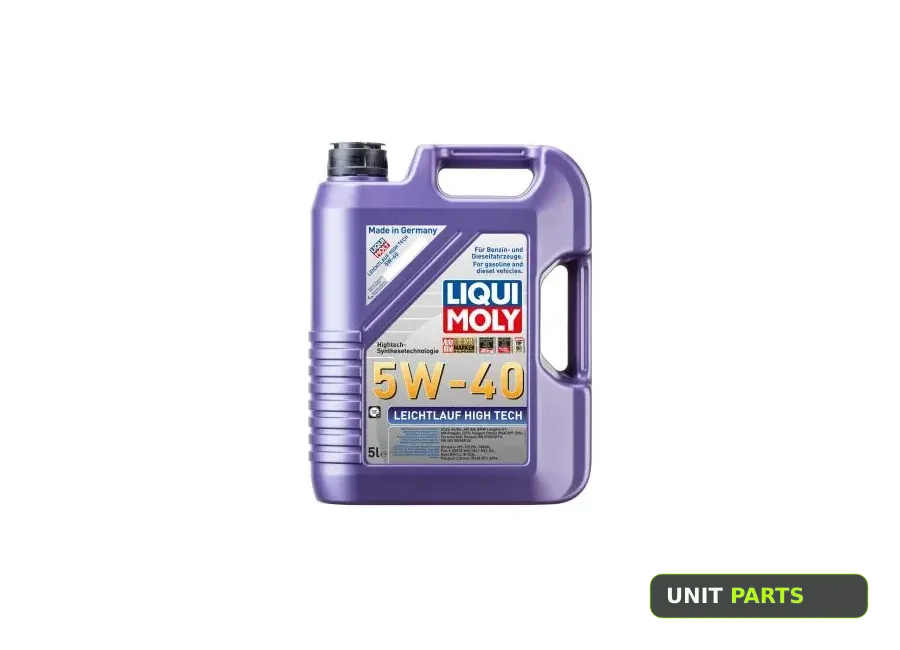 LIQUI MOLY 2328 Масло моторное синтетическое НС-Leichtlauf High Tech 5W-40 SP A3/B4 5л (8029) 2328
