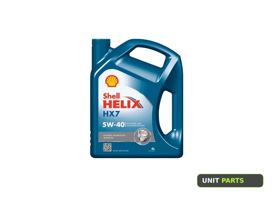 SHELL 550070319 Масло моторное Shell Helix HX7 5W40 4л