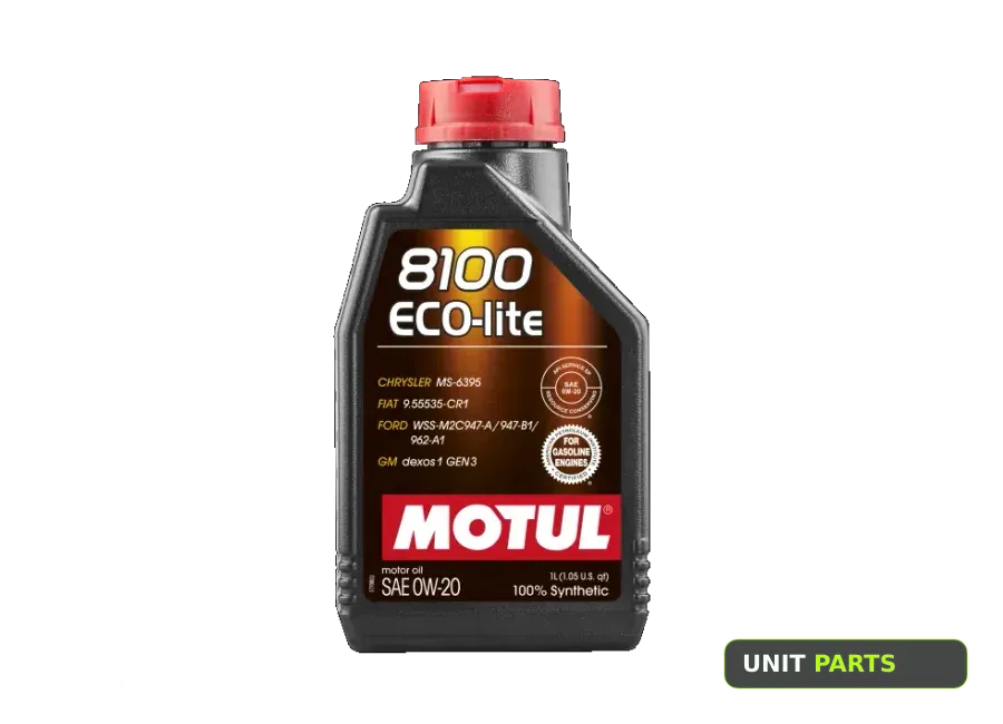 MOTUL 108534 Масло моторное  MOTUL 8100 ECO-LITE SN/CF 0W20 1л.