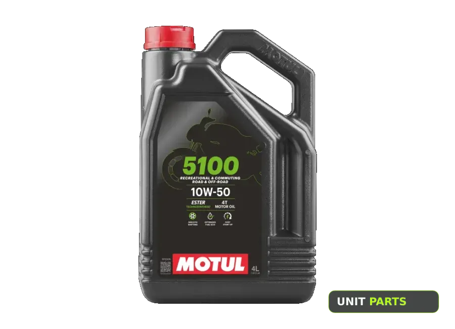 MOTUL 104076 Масло моторное 5100 4T 10W50 4L