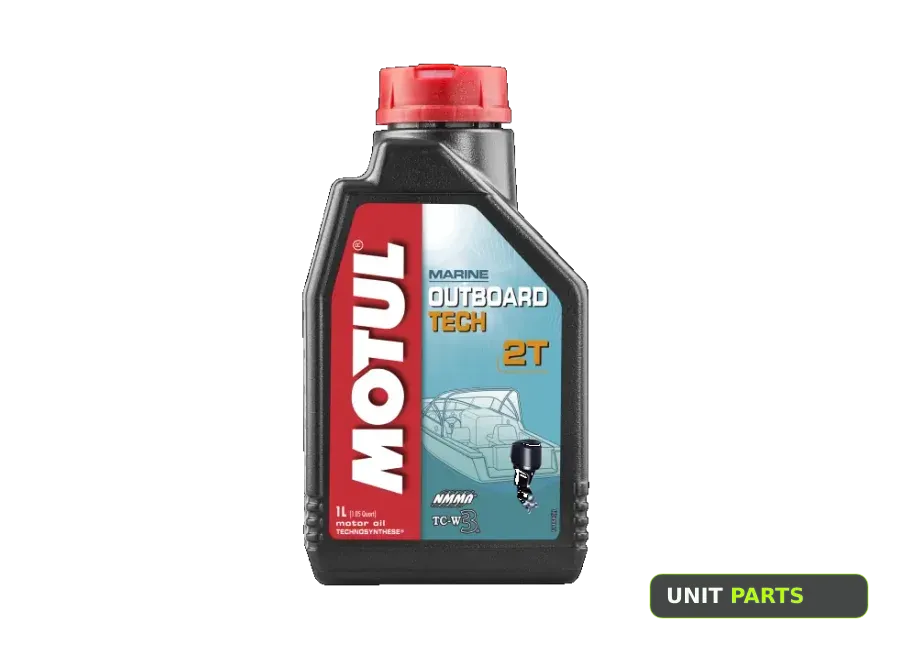 MOTUL 102789 Масло моторное Outboard Tech 2T 1L