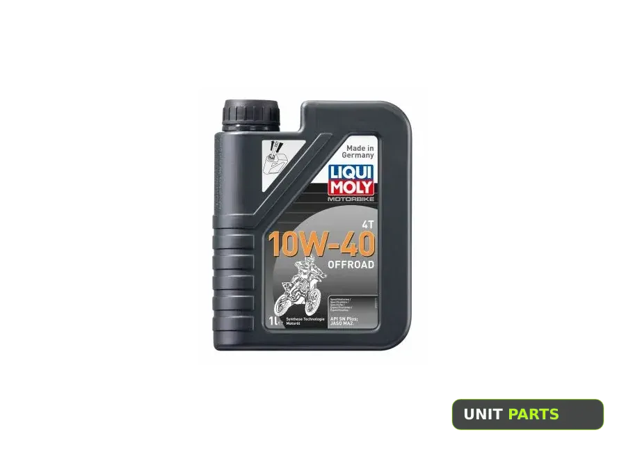 LIQUI MOLY 3055 Масло моторное синтетическое НС-для 4-т мотоц Motorbike 4T Offroad 10W-40 SN MA2 1л 3055