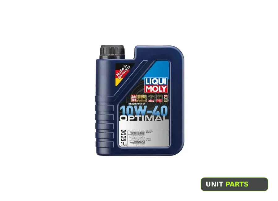 LIQUI MOLY 3929 Масло моторное полусинтетическое Optimal 10W-40 CF/SL A3/B3 1л 3929