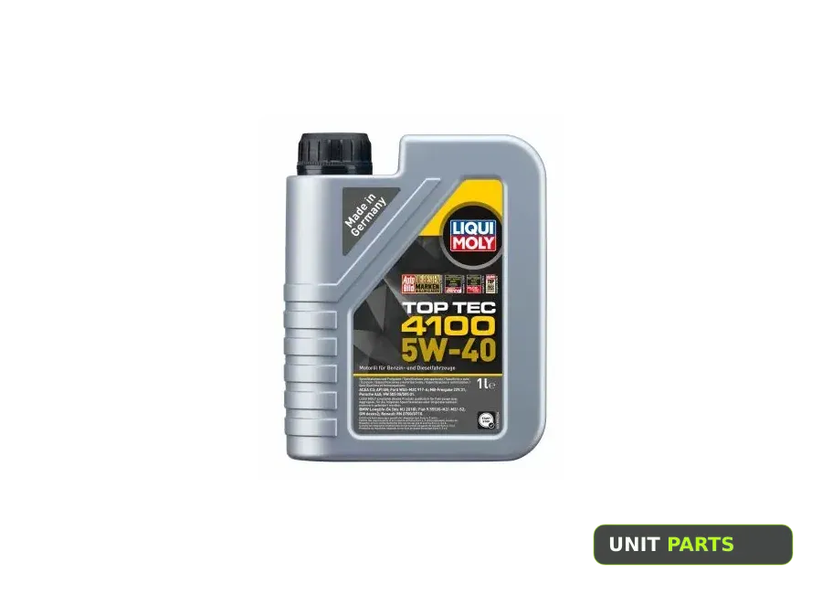 LIQUI MOLY 9510 Масло моторное синтетическое НС-Top Tec 4100 5W-40 SN C3 1л (7500) 9510