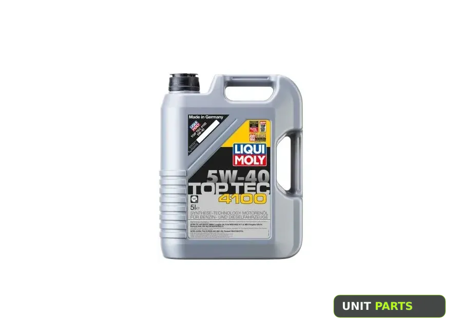 LIQUI MOLY 9511 Масло моторное синтетическое НС-Top Tec 4100 5W-40 SN C3 5л (7501) 9511