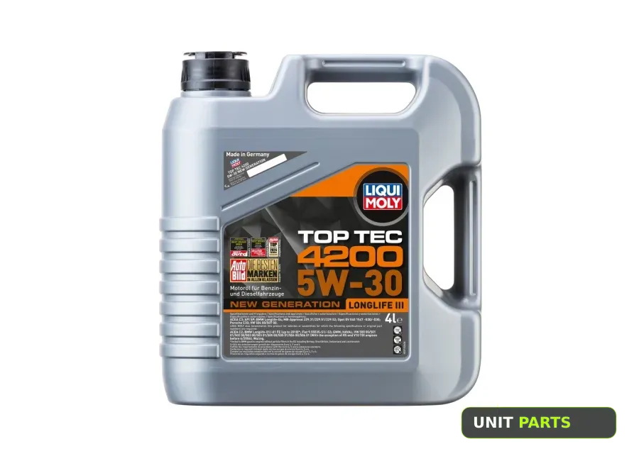 LIQUI MOLY 3715 Масло моторное синтетическое НС-Top Tec 4200 5W-30 SN C3 4л 3715