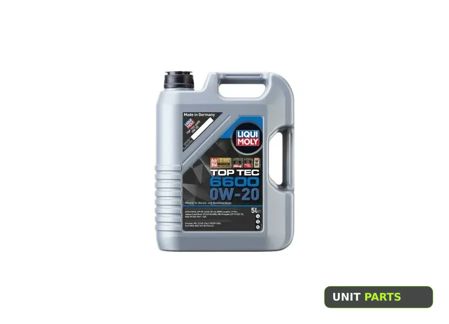 LIQUI MOLY 21411 Масло моторное синтетическое НС-Top Tec 6600 0W-20 SP C6/C5 GF-6A 5л 21411
