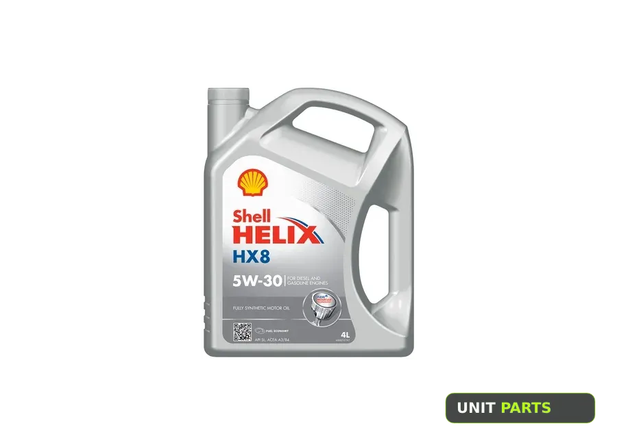 SHELL 550052835 Масло моторное синтетическое Shell Helix HX8 5W-30 (EU) SN/CF A3/B4 MB229.3 VW502/505.00 RN700/710 4л.