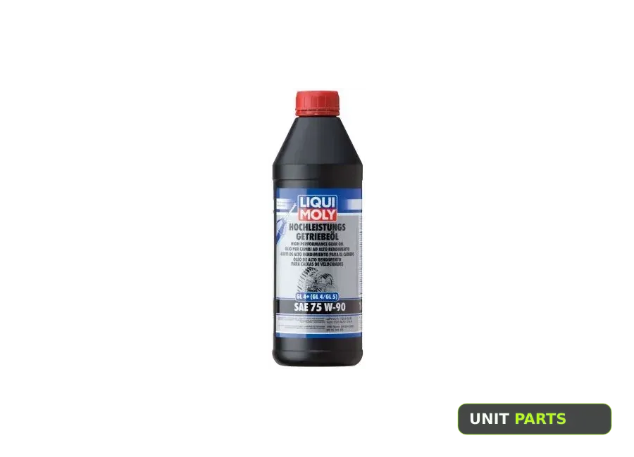 LIQUI MOLY 4434 Масло трансмиссионное синтетическое Hochleistungs-Getrieb 75W-90 GL-4+ 1л (3979) 4434