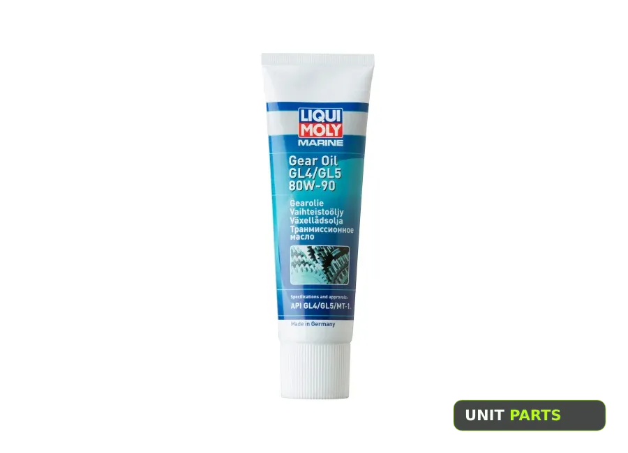 LIQUI MOLY 25031 Масло трансмиссионное минеральное для водн техн Marine Gear Oil 80W-90 GL-4/GL-5/MT-1 0.25л 25031