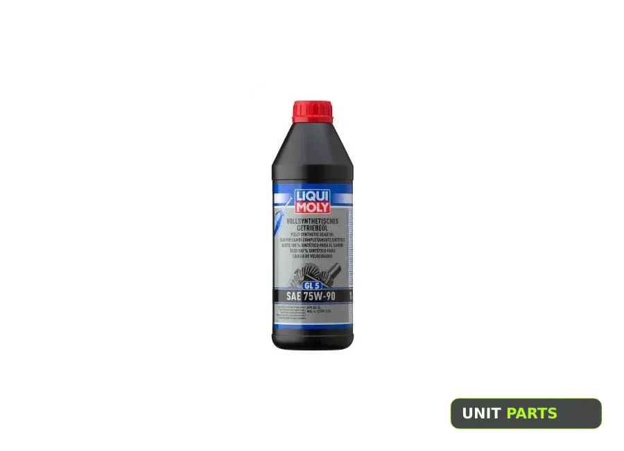 LIQUI MOLY 1414 Масло трансмиссионное синтетическое Vollsynthetisches Getrieb 75W-90 GL-5 1л (1950) 1414