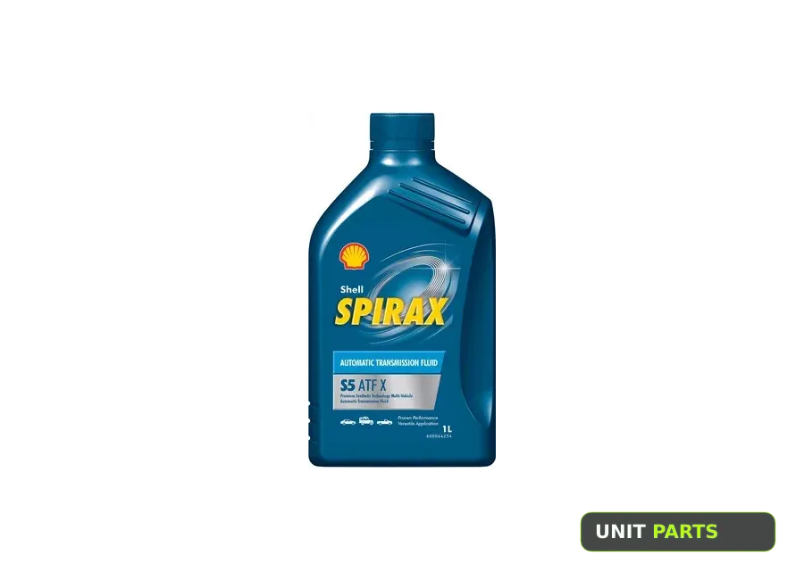 SHELL 550056389 Масло трансмиссионное синтетическое Shell Spirax S5 ATF X (1л)