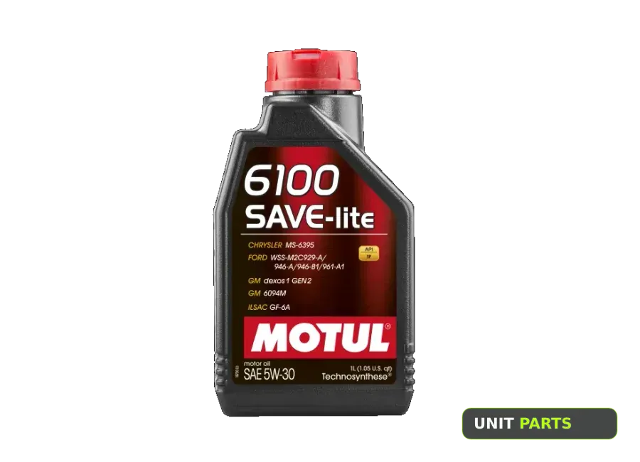 Motul 107956 Масло моторное Motul 6100 Save-Lite 5W-30 синтетическое 1 л 107956