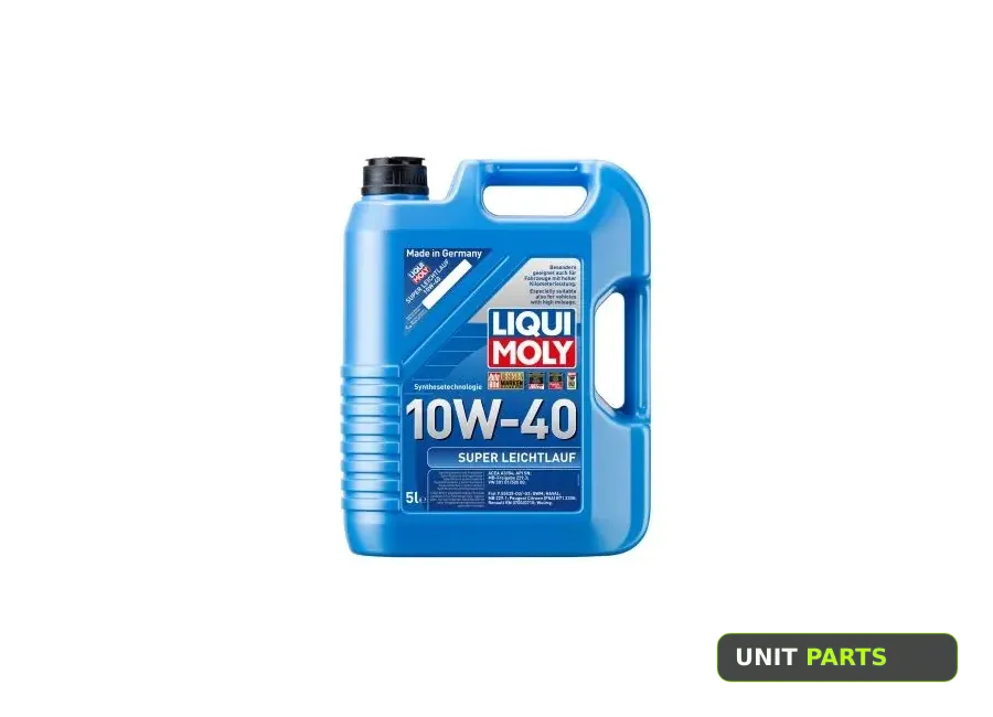 LIQUI MOLY 9505 Масло моторное LIQUI MOLY Super Leichtlauf 10W-40 полусинтетическое 5 л  9505 / 1929
