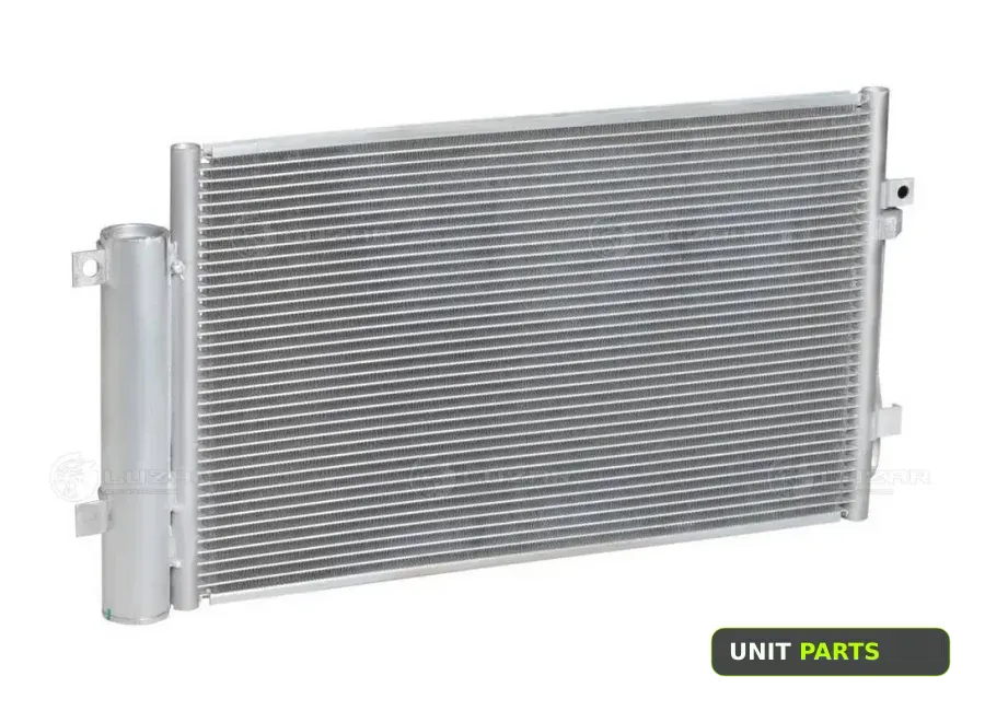 LUZAR LRAC0194 Радиатор кондиционера с ресивером для а/м ВАЗ 2190 Гранта (15-) тип KDAC LRAC0194