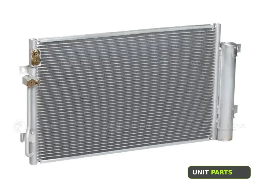 LUZAR LRAC0194 Радиатор кондиционера с ресивером для а/м ВАЗ 2190 Гранта (15-) тип KDAC LRAC0194