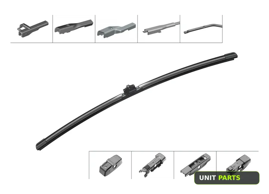 BOSCH 3397006948 Щетка стеклоочистителя бескаркасная Aerotwin PLUS AP530U 530 мм 3397006948