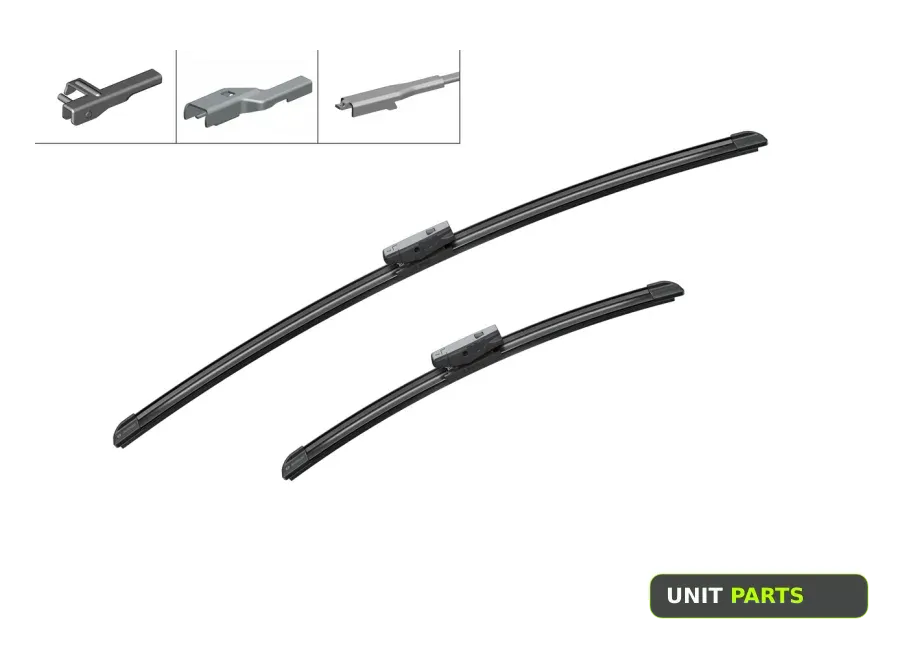 BOSCH 3397014122 Стеклоочиститель Aeortwin 650mm/400mm ком/кт