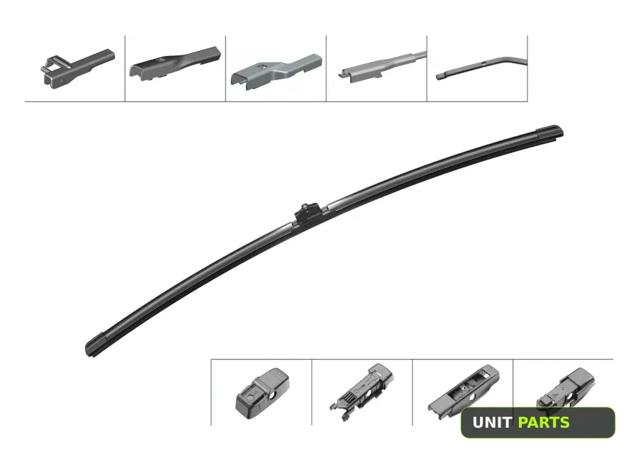 BOSCH 3397006951 Щетка стеклоочистителя бескаркасная Aerotwin PLUS AP600U 600 мм 3397006951