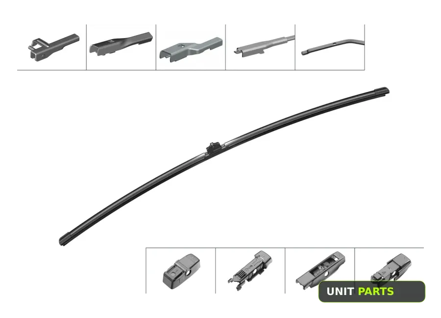 BOSCH 3397006954 Щетка стеклоочистителя бескаркасная Aerotwin PLUS AP750U 750 мм 3397006954