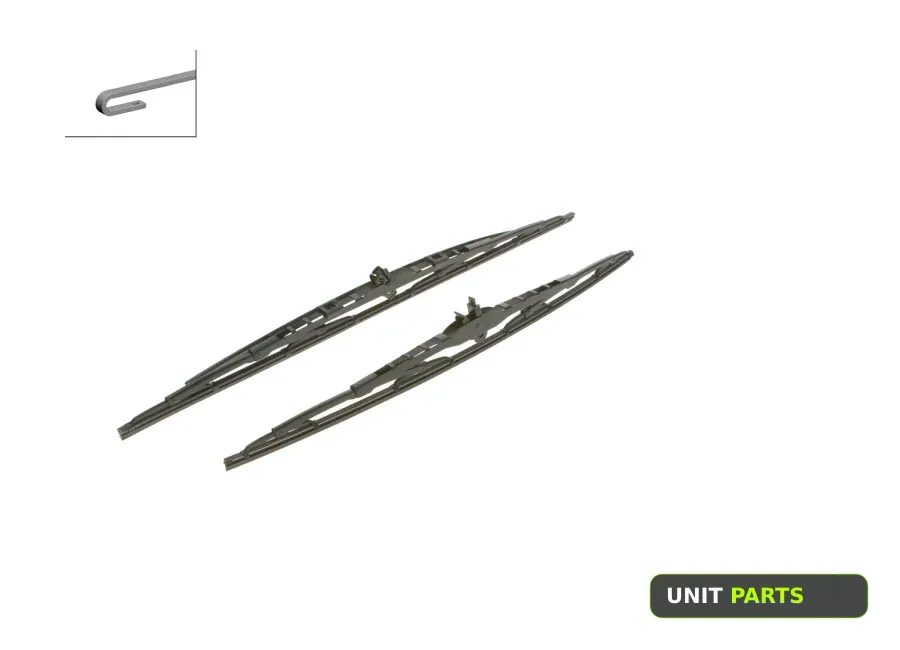 BOSCH 3397001802 Стеклоочиститель Twin Spoiler 600mm530mm комкт