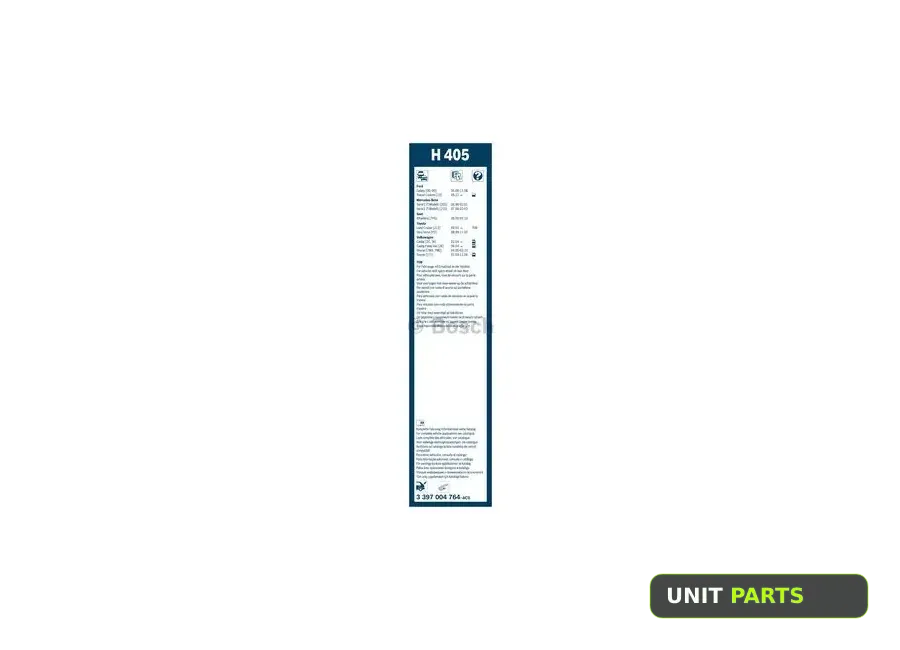 BOSCH 3397004764 Щетка стеклоочистителя