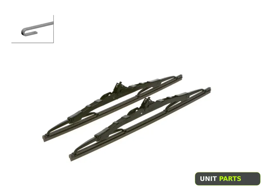 BOSCH 3397118700 Стеклоочиститель TWIN 340mm/340mm ком/кт