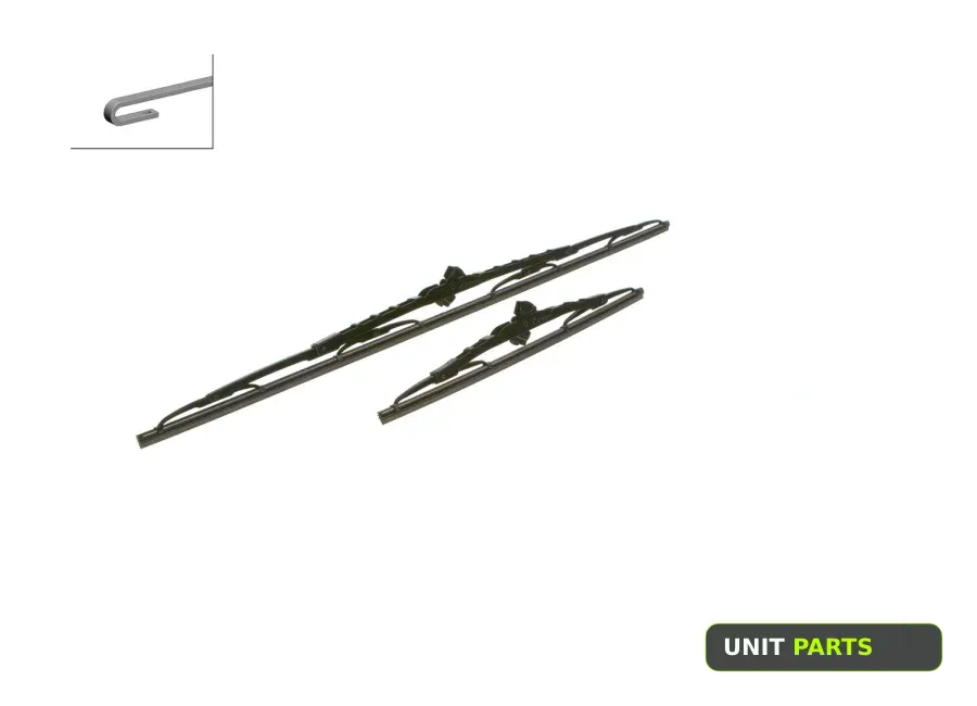 BOSCH 3397010299 Стеклоочиститель Twin 650mm/340mm ком/кт