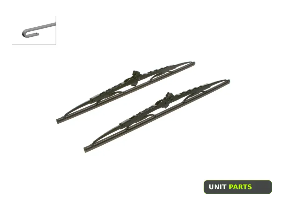 BOSCH 3 397 118 540 Щетки стеклоочистителя 475/475 мм каркасная комплект 2 шт BOSCH Twin 3 397 118 540