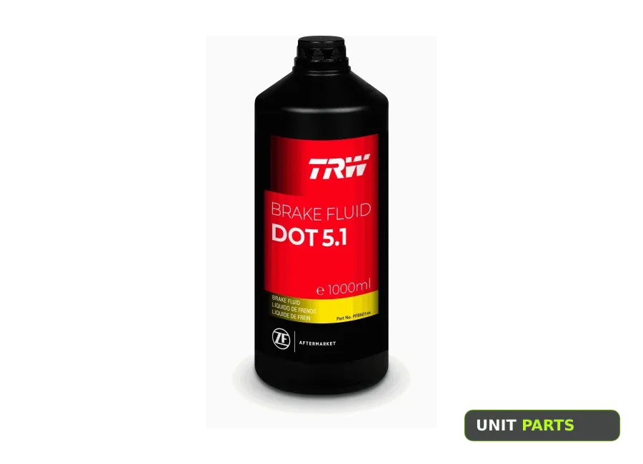 TRW PFB501SE Жидкость тормозная DOT 5.1, 1л, для авто c ABS